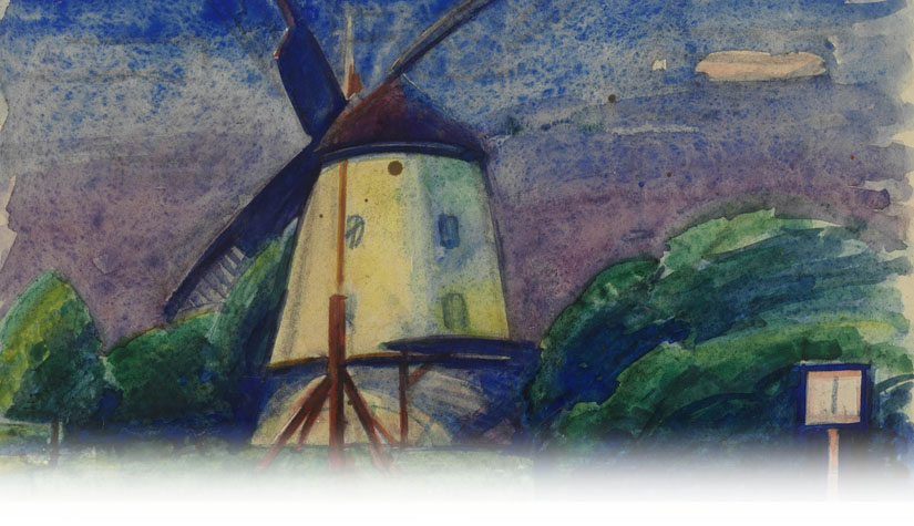 Werk von Hermann Glöckner