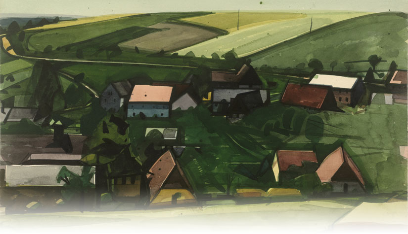 Werk von Hermann Glöckner